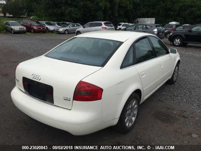 WAUBA24B1XN117710 - 1999 AUDI A6 2.8 QUATTRO WHITE photo 4