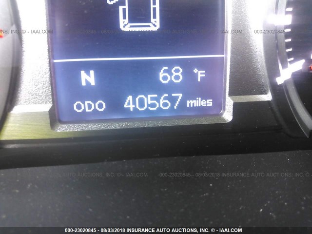 JTEBU5JRXG5280221 - 2016 TOYOTA 4RUNNER SR5 PREM/LTDL/TRAIL/TRD RED photo 7