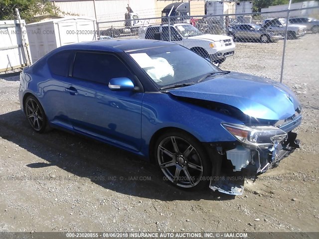 JTKJF5C7XF3089990 - 2015 TOYOTA SCION TC 蓝色 照片 1