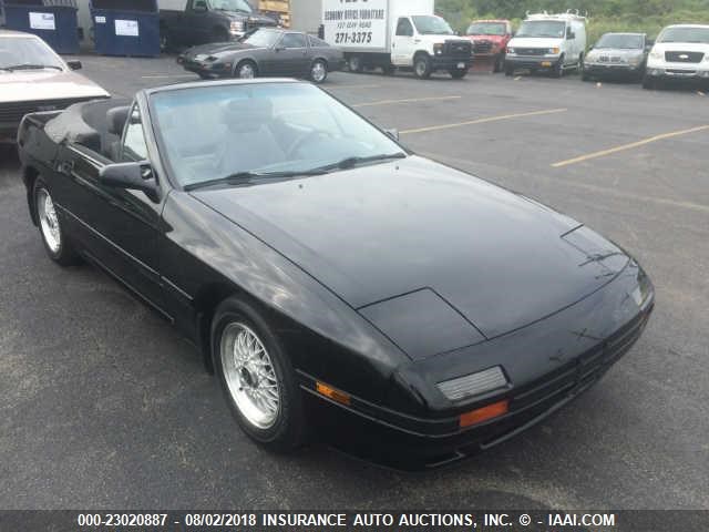 JM1FC3518J0106928 - 1988 MAZDA RX7 BLACK photo 1