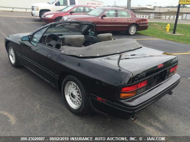 JM1FC3518J0106928 - 1988 MAZDA RX7 BLACK photo 3