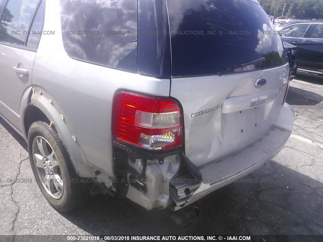 1FMZK03136GA07381 - 2006 FORD FREESTYLE LIMITED SILVER photo 6