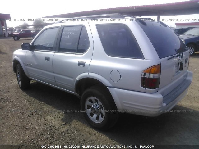 4S6CK58W2W4417069 - 1998 HONDA PASSPORT EX/LX 银色 照片 3