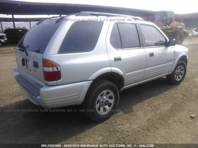 4S6CK58W2W4417069 - 1998 HONDA PASSPORT EX/LX 银色 照片 4