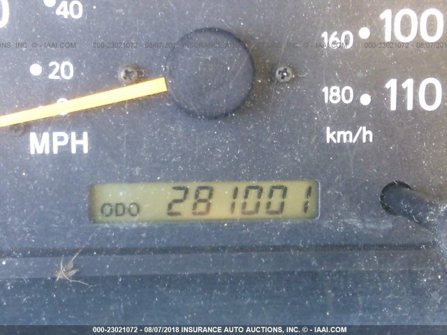 4TASN92N8YZ605135 - 2000 TOYOTA TACOMA XTRACAB PRERUNNER ოქროსფერი ფოტო 7