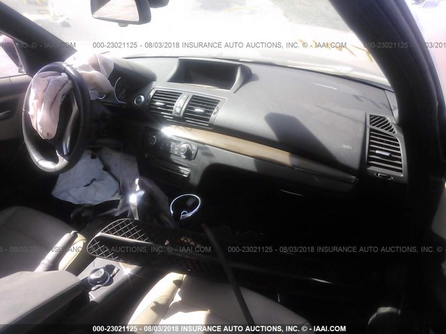 WBAUN1C51DVR00802 - 2013 BMW 128 I BURGUNDY photo 5