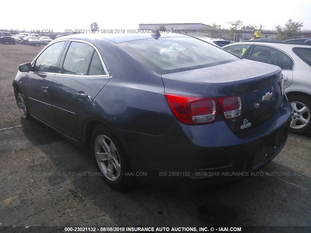 1G11B5SAXDF189124 - 2013 CHEVROLET MALIBU LS Mavi foto 3