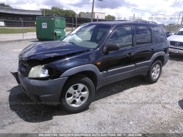 4F2YU07151KM45734 - 2001 MAZDA TRIBUTE DX 黑色 照片 2