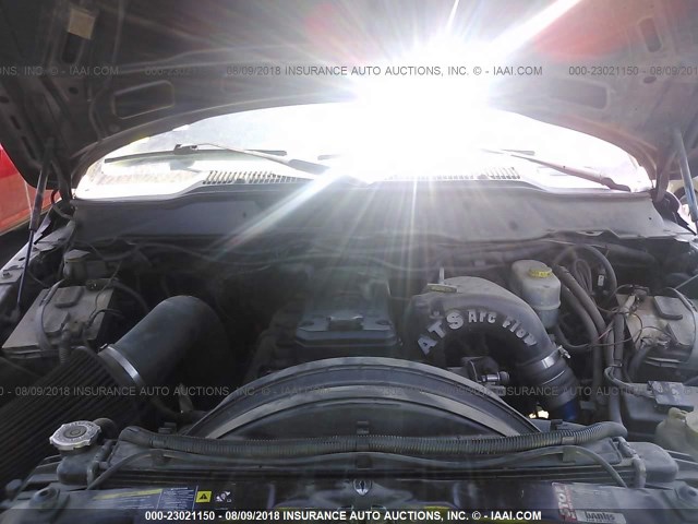 3D7KU28C44G205965 - 2004 DODGE RAM 2500 ST/SLT 栗色 照片 10