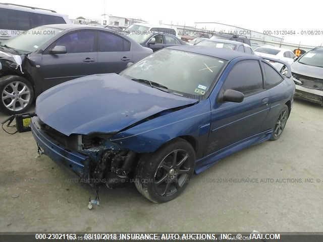 1G1JF12F357179748 - 2005 CHEVROLET CAVALIER LS BLUE photo 2