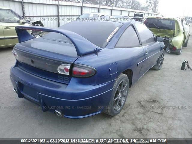 1G1JF12F357179748 - 2005 CHEVROLET CAVALIER LS BLUE photo 4