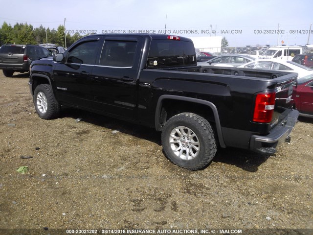 3GTU2UEC8EG121738 - 2014 GMC SIERRA K1500 SLE BLACK photo 3