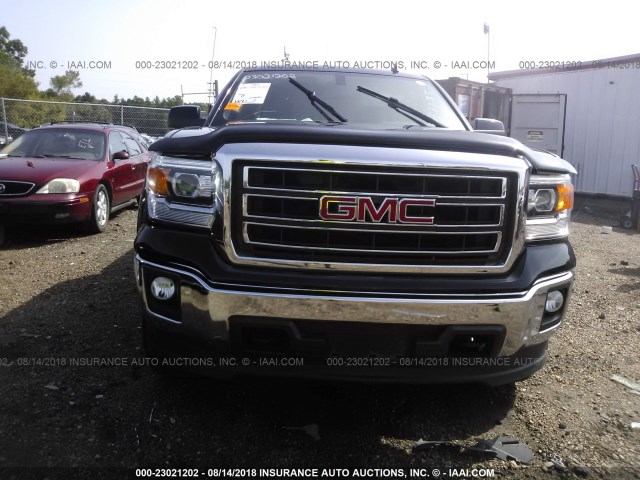 3GTU2UEC8EG121738 - 2014 GMC SIERRA K1500 SLE BLACK photo 6