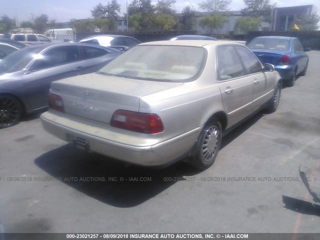 JH4KA7657RC013680 - 1994 ACURA LEGEND L GOLD photo 4