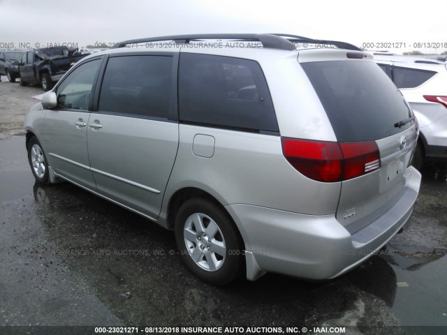 5TDZA22C54S218493 - 2004 TOYOTA SIENNA XLE/XLE LIMITED GOLD photo 3