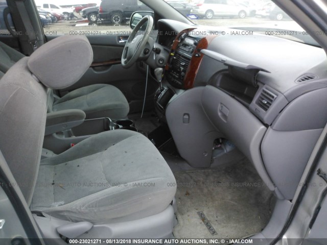 5TDZA22C54S218493 - 2004 TOYOTA SIENNA XLE/XLE LIMITED GOLD photo 5