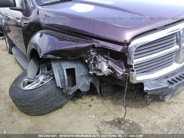 1D4HB58D34F175821 - 2004 DODGE DURANGO LIMITED PURPLE photo 6