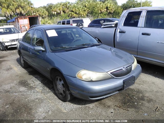 1MEFM6531XK617425 - 1999 MERCURY MYSTIQUE GS/SPORT BLUE photo 1