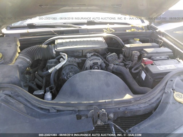 1J8GS48K37C627489 - 2007 JEEP GRAND CHEROKEE LAREDO/COLUMBIA/FREEDOM GRAY photo 10