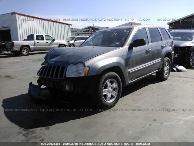 1J8GS48K37C627489 - 2007 JEEP GRAND CHEROKEE LAREDO/COLUMBIA/FREEDOM GRAY photo 2