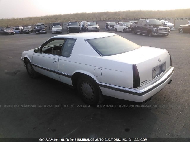 1G6ET1291RU601683 - 1994 CADILLAC ELDORADO TOURING WHITE photo 3