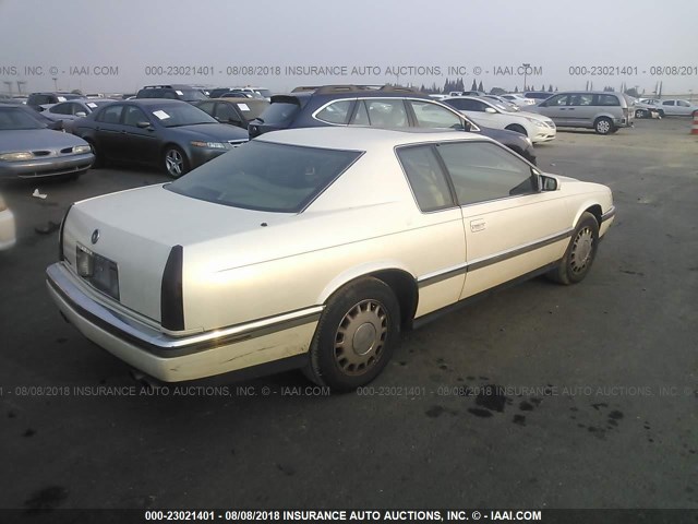 1G6ET1291RU601683 - 1994 CADILLAC ELDORADO TOURING WHITE photo 4