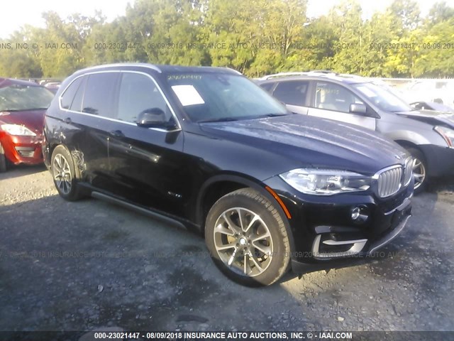 5UXKR0C5XJ0X93068 - 2018 BMW X5 XDRIVE35I BLACK photo 1
