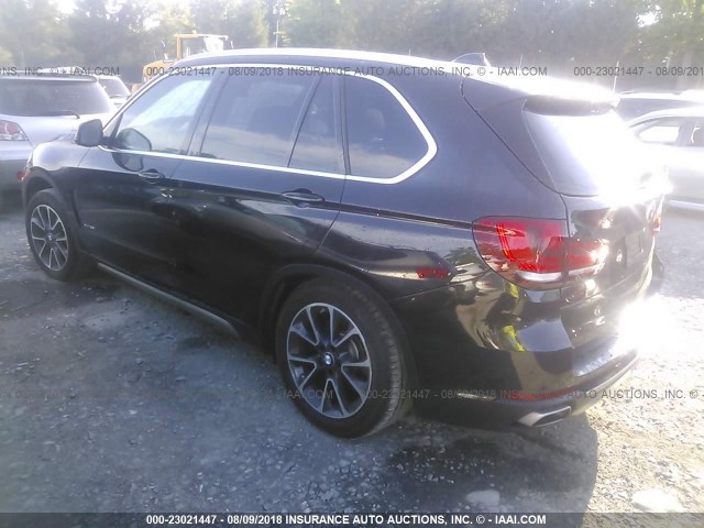 5UXKR0C5XJ0X93068 - 2018 BMW X5 XDRIVE35I BLACK photo 3