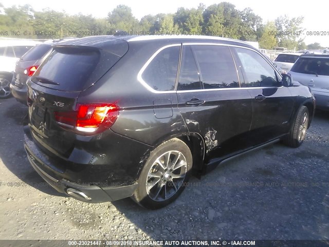 5UXKR0C5XJ0X93068 - 2018 BMW X5 XDRIVE35I BLACK photo 4