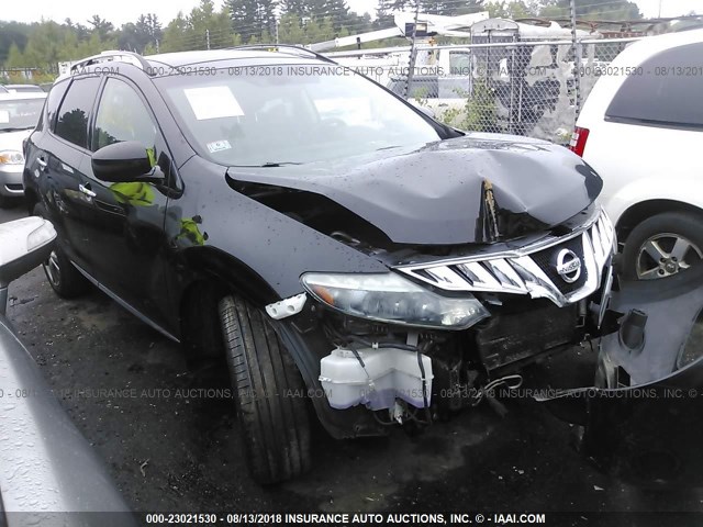 JN8AZ1MW1AW110895 - 2010 NISSAN MURANO S/SL/LE BLACK photo 1