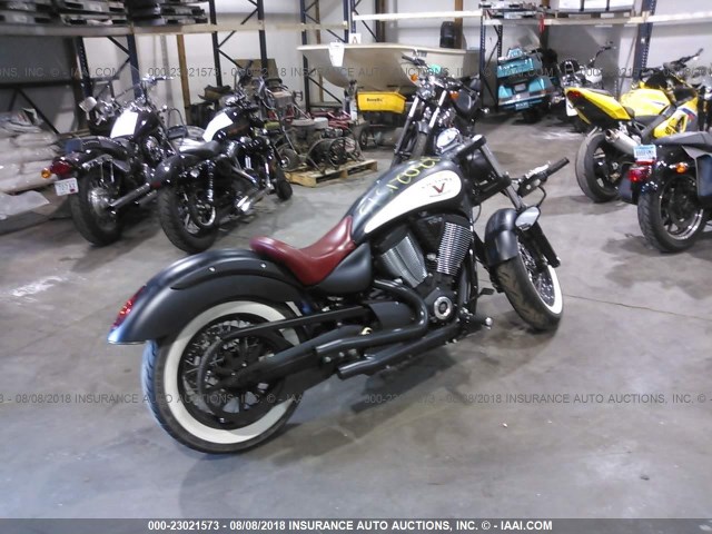 5VPWB36N7G3045195 - 2016 VICTORY MOTORCYCLES HIGH-BALL შავი ფოტო 4