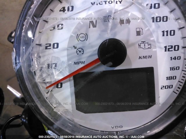 5VPWB36N7G3045195 - 2016 VICTORY MOTORCYCLES HIGH-BALL შავი ფოტო 7