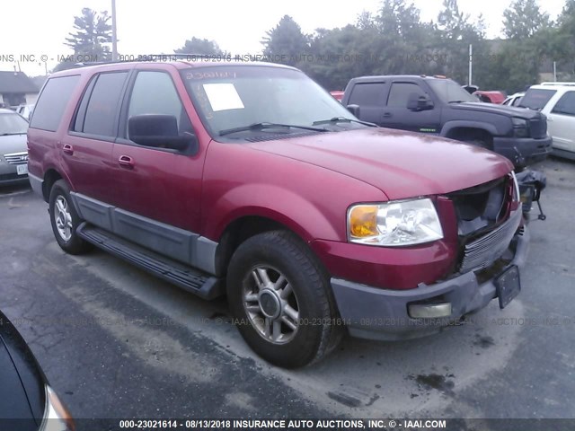 1FMPU16L73LA63069 - 2003 FORD EXPEDITION XLT RED photo 1