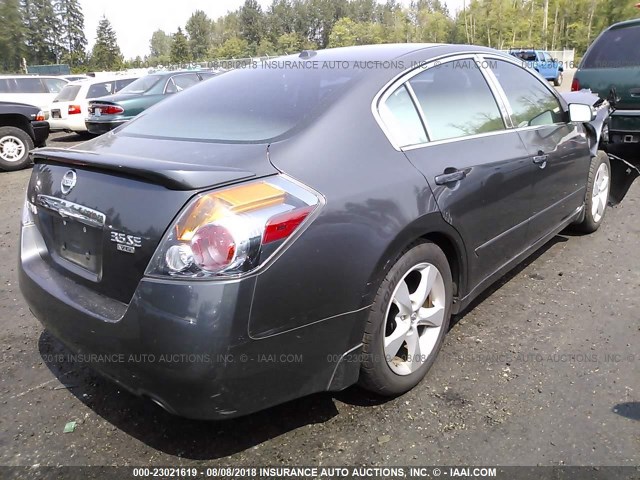 1N4BL21E68N479423 - 2008 NISSAN ALTIMA 3.5SE/3.5SL GRAY photo 4