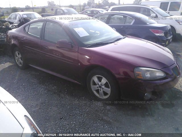 2G2WP552861178494 - 2006 PONTIAC GRAND PRIX RED photo 1