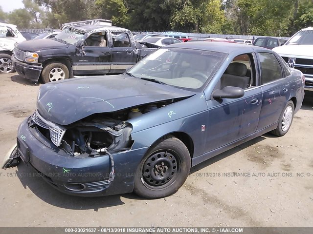 1G8JU54F33Y509374 - 2003 SATURN L200 BLUE photo 2