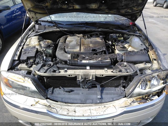 1LNHM87A0YY781728 - 2000 LINCOLN LS 奶油色 照片 10