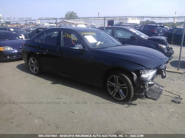 WBA3B9C59EF801403 - 2014 BMW 335 XI BLACK photo 1