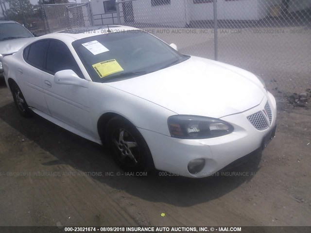 2G2WS522141326338 - 2004 PONTIAC GRAND PRIX GT2 WHITE photo 1