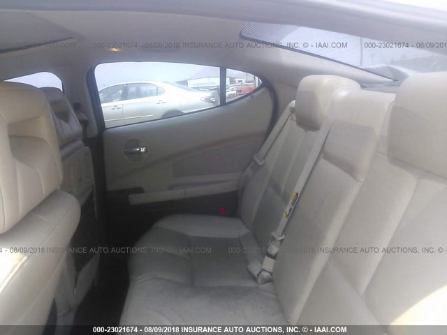 2G2WS522141326338 - 2004 PONTIAC GRAND PRIX GT2 თეთრი ფოტო 8