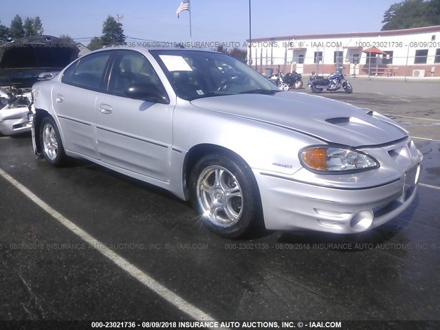 1G2NV52E93C180048 - 2003 PONTIAC GRAND AM GT1 SILVER photo 1