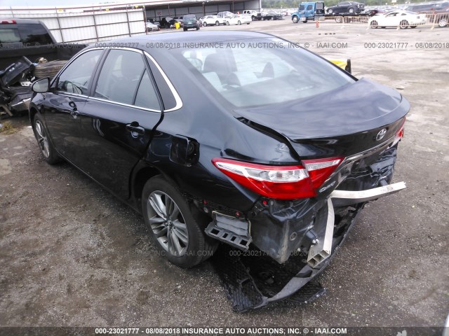 4T1BF1FKXGU610962 - 2016 TOYOTA CAMRY LE/XLE/SE/XSE 蓝色 照片 3