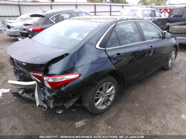 4T1BF1FKXGU610962 - 2016 TOYOTA CAMRY LE/XLE/SE/XSE 蓝色 照片 4