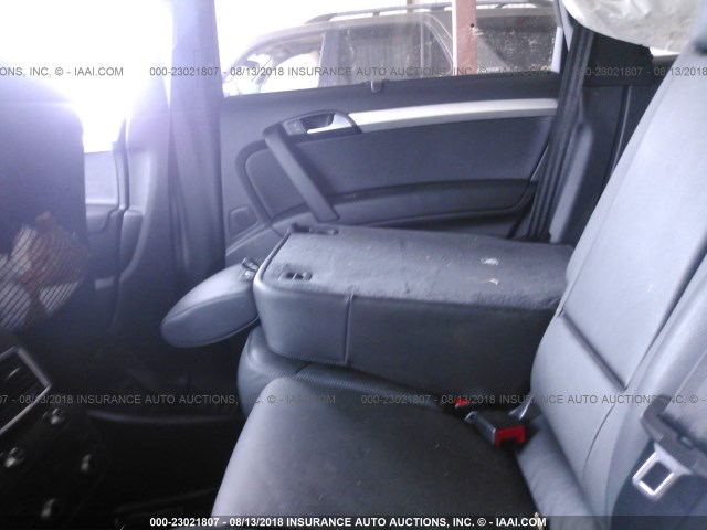 WA1DGBFE1ED010736 - 2014 AUDI Q7 PRESTIGE WHITE photo 8