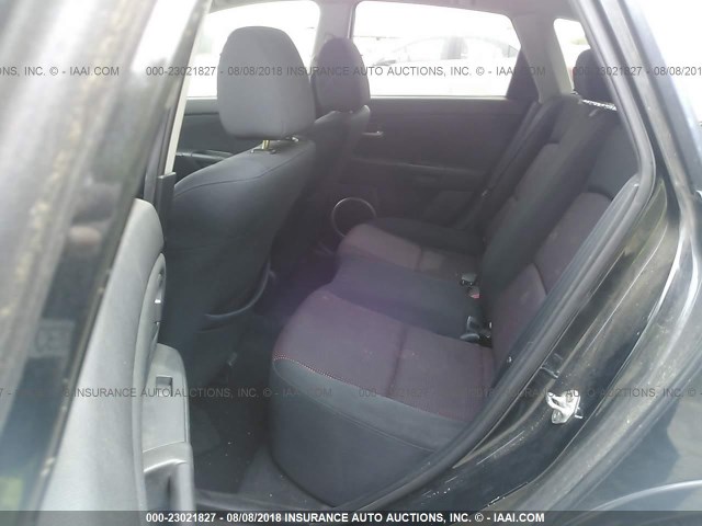 JM1BK143261529871 - 2006 MAZDA 3 HATCHBACK BLACK photo 8