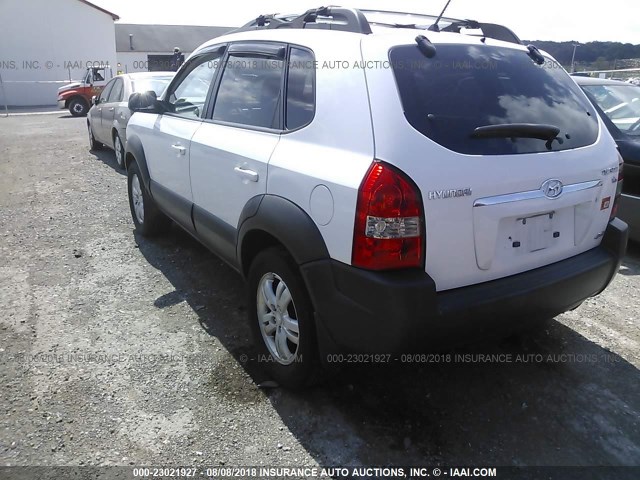 KM8JN72D26U309951 - 2006 HYUNDAI TUCSON GLS/LIMITED 白色 照片 3