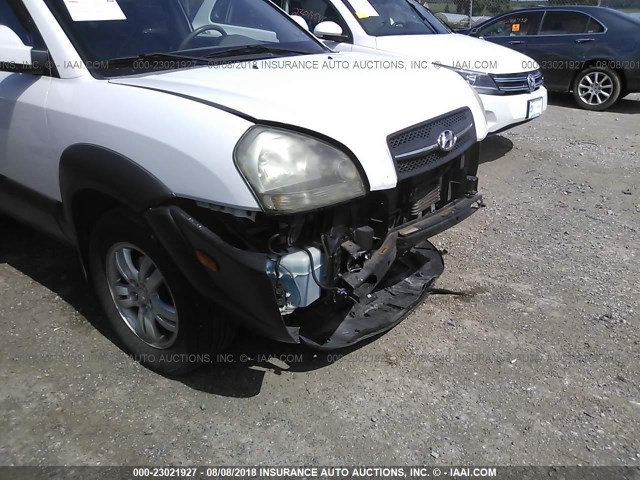KM8JN72D26U309951 - 2006 HYUNDAI TUCSON GLS/LIMITED 白色 照片 6