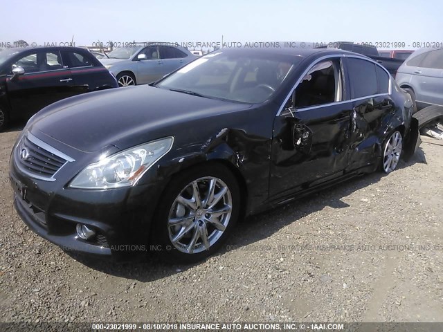 JN1CV6AP9DM710027 - 2013 INFINITI G37 JOURNEY/SPORT BLACK photo 2