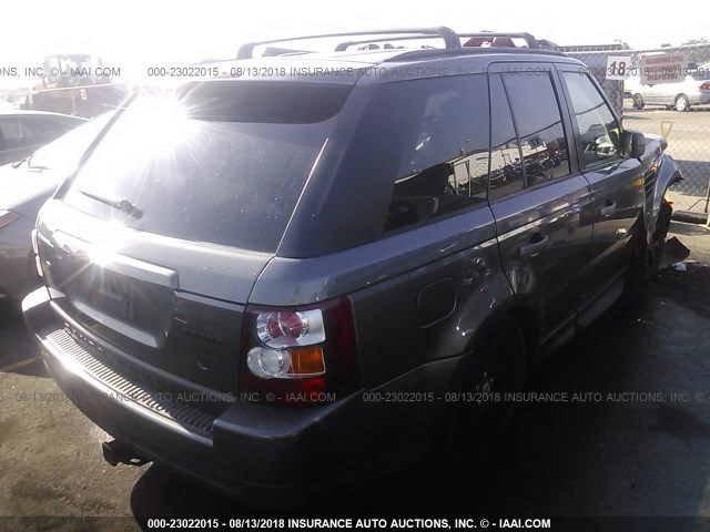 SALSD25476A905447 - 2006 LAND ROVER RANGE ROVER SPORT  GRAY photo 4