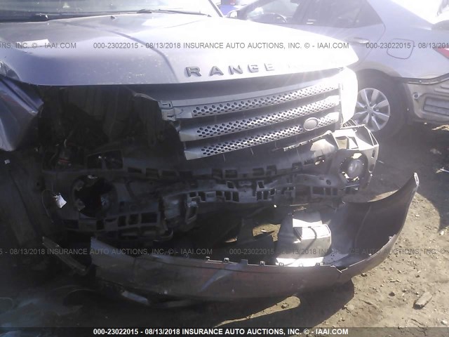 SALSD25476A905447 - 2006 LAND ROVER RANGE ROVER SPORT  GRAY photo 6